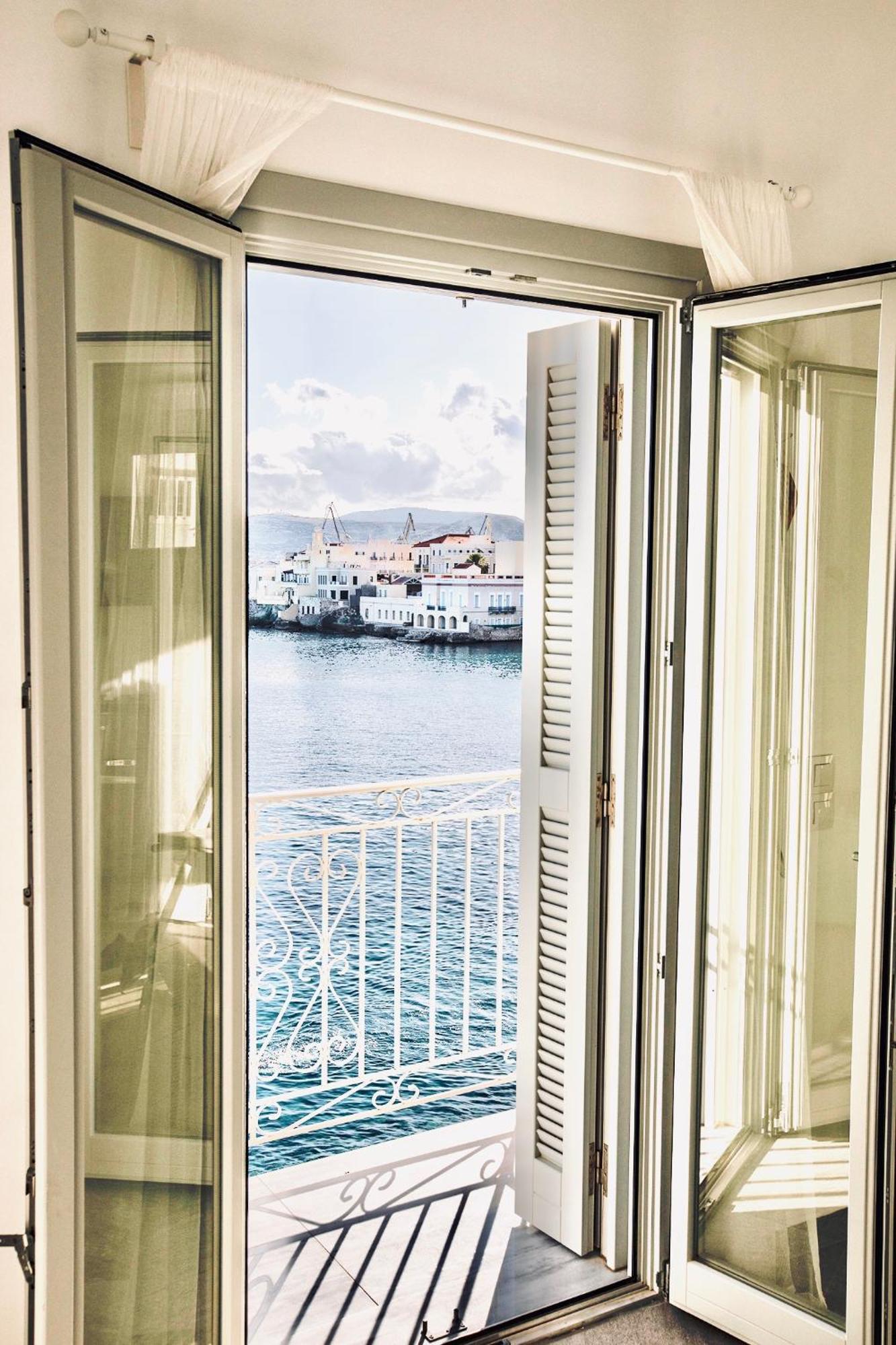 Seaside Serenade 1, Suite Ermoupoli Esterno foto
